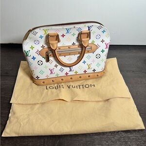 PRE- OWNED, Louis Vuitton Takashi Murakami Alma Bag